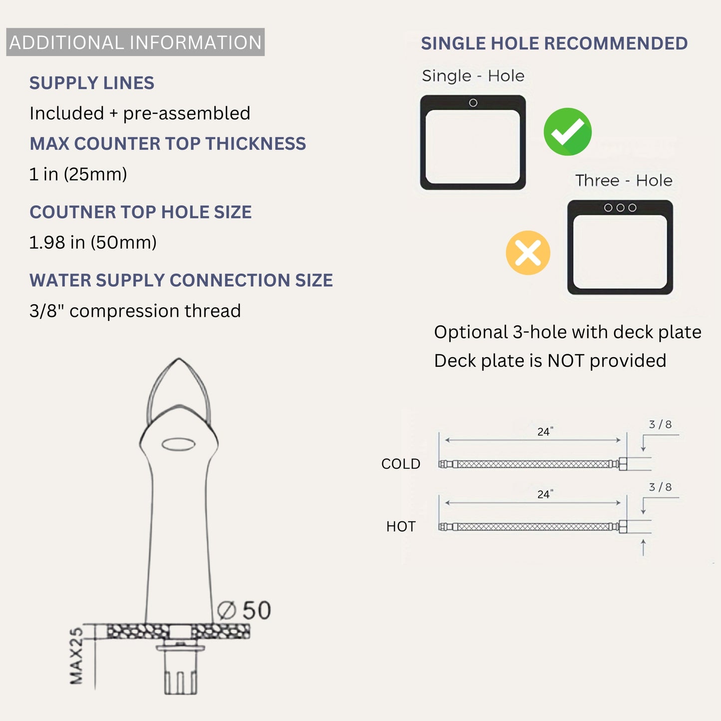 Brushed Gold Leaf‑Inspired Bathroom Faucet – Soft Aerated Stream