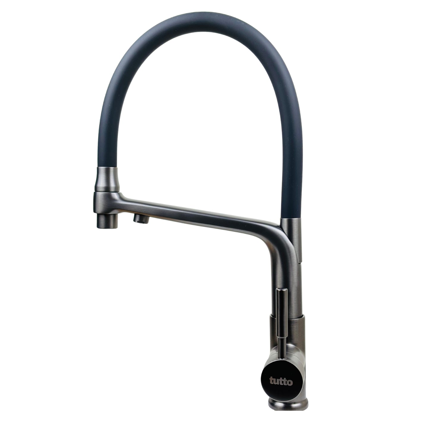 Reverse Osmosis Filter Compatible 3-in-1 Kitchen Faucet Gunmetal Gray