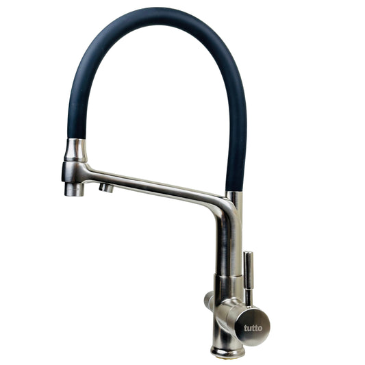 Reverse Osmosis Compatible 3-in-1 Kitchen Faucet Brushed Nickel